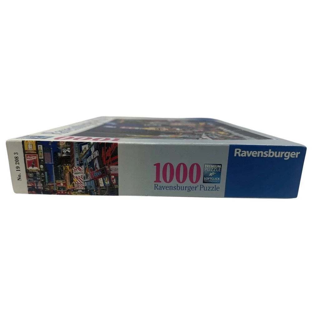 Ravensburger Times Square NYC 1000 Piece Jigsaw Puzzle #192083 Complete